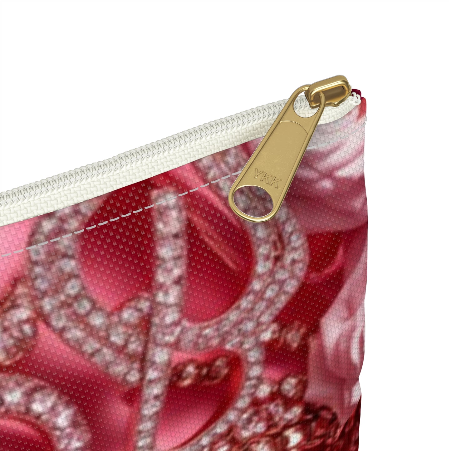 Glamorous Accessory Pouch - Stylish Makeup Bag, Pink Jewelry Organizer, Confident Gift, Fashion Statement, Travel Essentials, Boss Babe Vibe