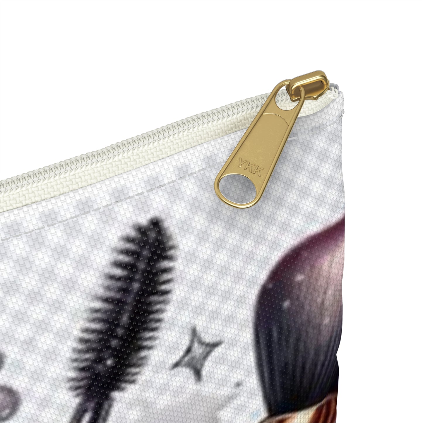 Glamorous Makeup Accessory Pouch, Makeup Bag, Cosmetic Organizer, Travel Pouch, Beauty Gift