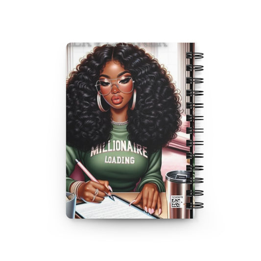 Chic Millionaire Loading Journal, Motivational Diary, Trendy journal