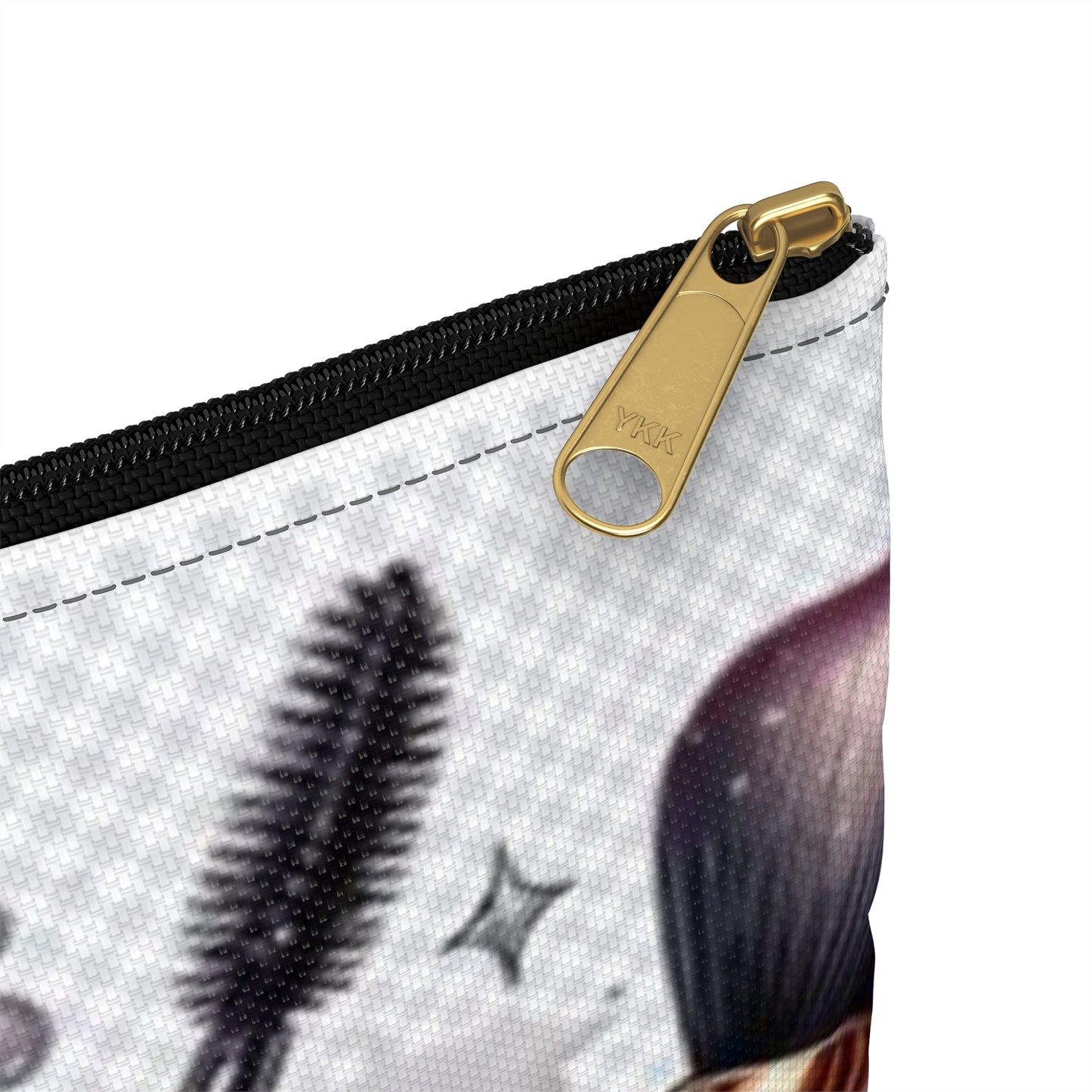 Glamorous Makeup Accessory Pouch, Makeup Bag, Cosmetic Organizer, Travel Pouch, Beauty Gift