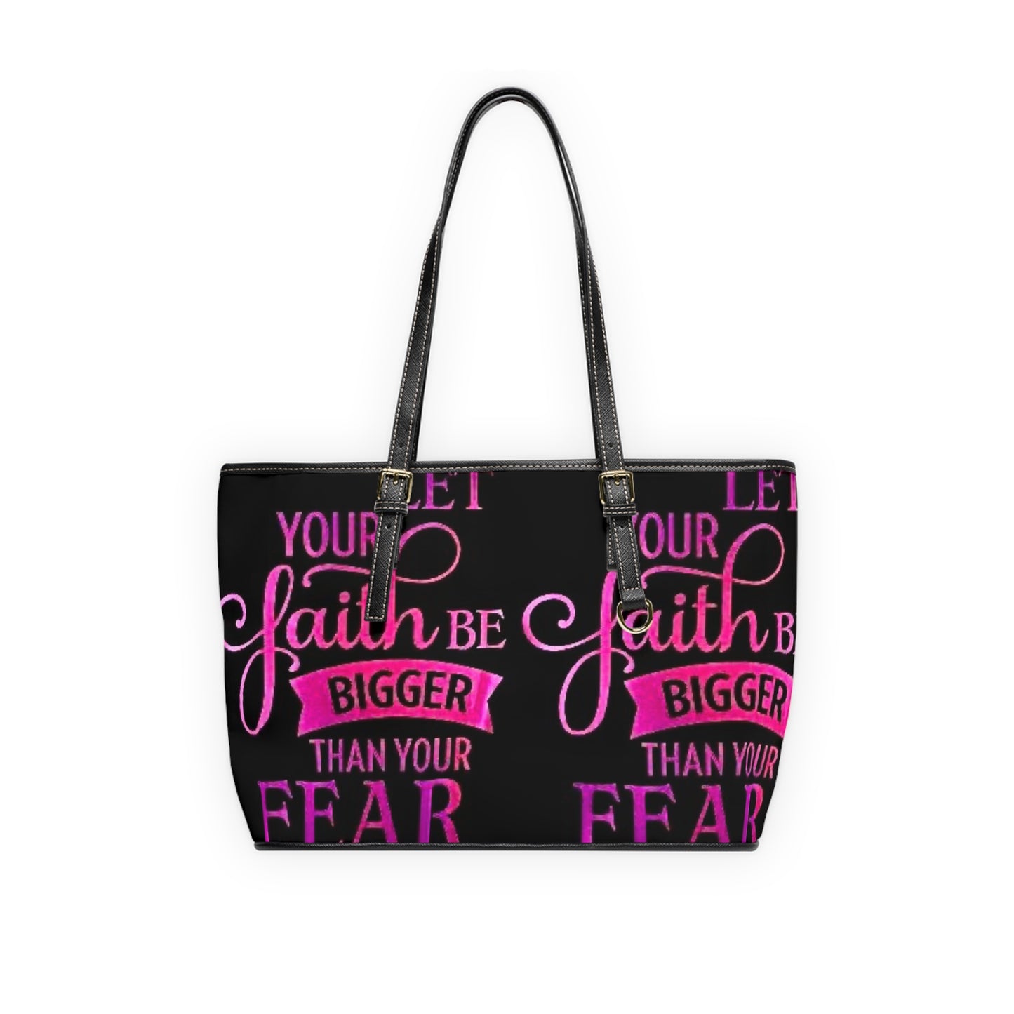 Faith-Inspired PU Leather Shoulder Bag, Tote with Positive Affirmations, Inspirational Handbag, Gift for Faith and Hope, Everyday Chic [...]
