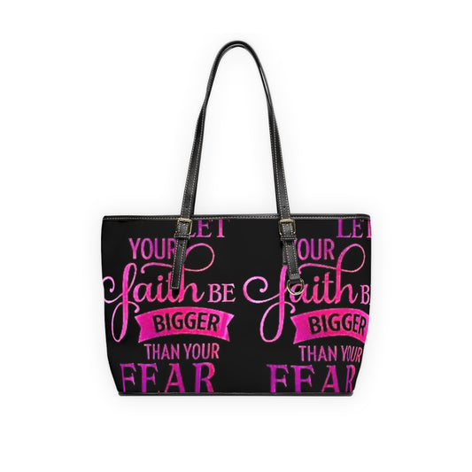Faith-Inspired PU Leather Shoulder Bag, Tote with Positive Affirmations, Inspirational Handbag, Gift for Faith and Hope, Everyday Chic [...]