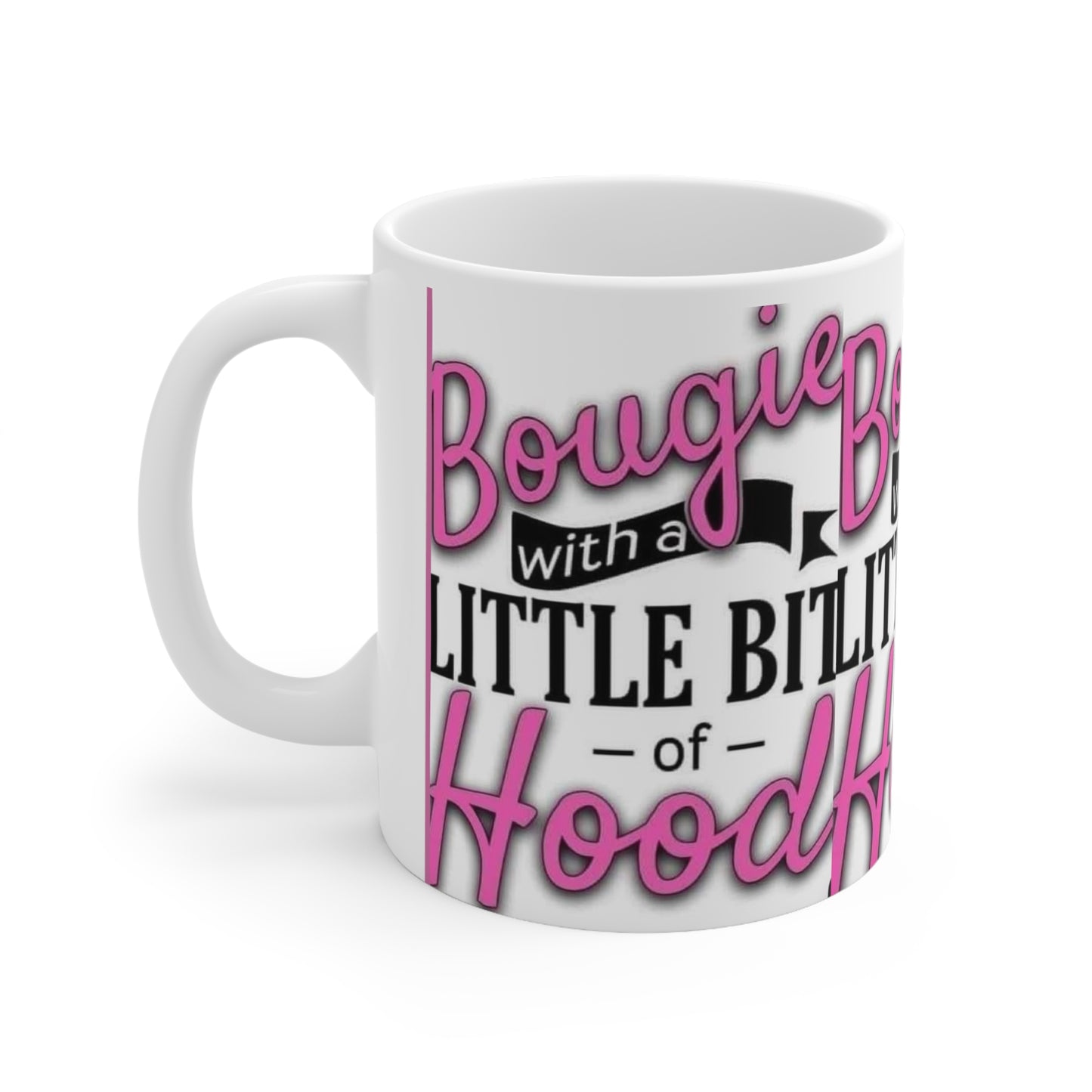 Coffee Mug Bougie Hood White Ceramic