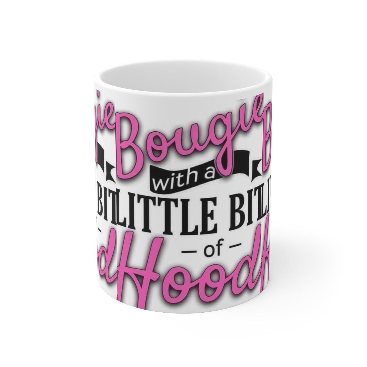 Coffee Mug Bougie Hood White Ceramic