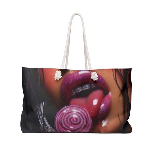 Funky Glam Weekender Bag - Trendy Travel Tote