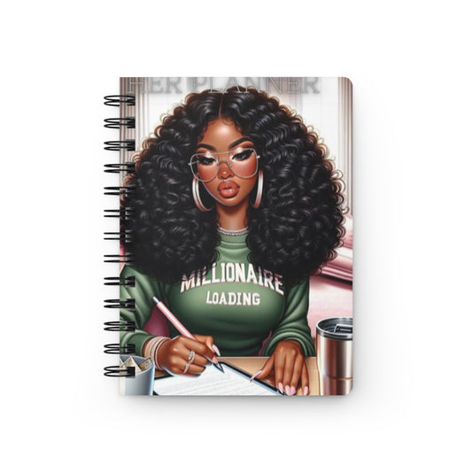 Chic Millionaire Loading Journal, Motivational Diary, Trendy journal