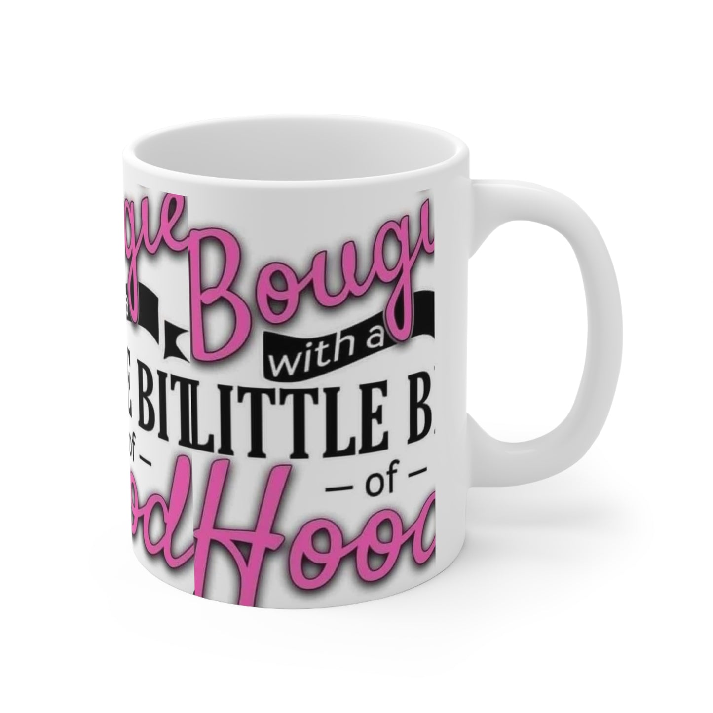 Coffee Mug Bougie Hood White Ceramic